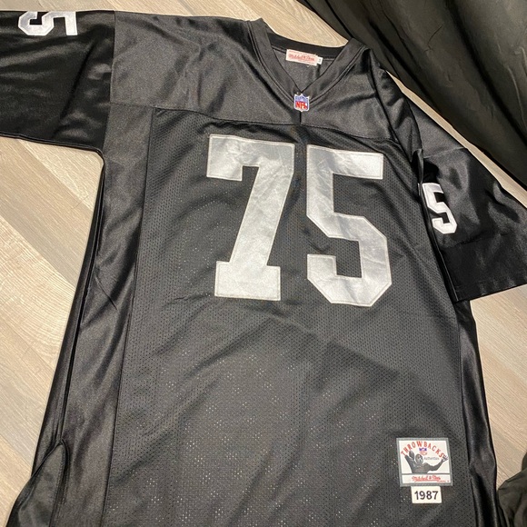Like New Mitchell and Ness Howie Long Raiders Throwback Size 54 3x - Picture 2 of 4